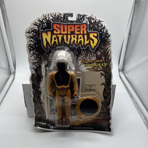 Vintage 1987 Tonka SUPER NATURALS  Eagle Eye Heroic Warrior Cover