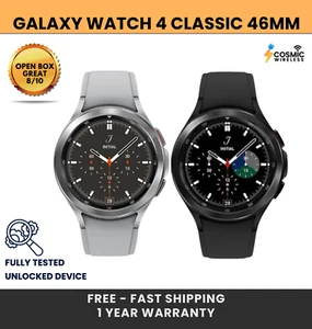 Samsung Galaxy Watch 4 Classic 46mm SM-R895U (WiFi + Cellular) - Picture 1 of 7