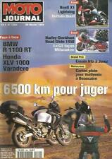 MOTO JOURNAL N°1364 BMW R 1100 RT / HONDA XLV 1000 VARADERO / BUELL X1 LIGHTNING