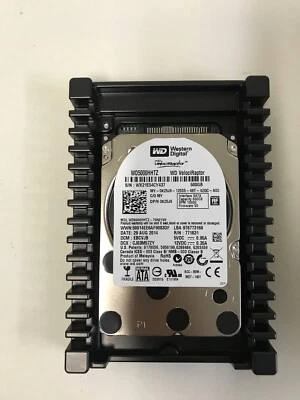Western Digital VelociRaptor 500GB 10000RPM SATA 6Gbps 64MB 2.5" | WD5000HHTZ - Image 1 of 2