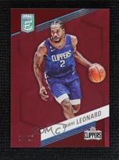 2022-23 Donruss Elite FOTL Pink 4/17 Kawhi Leonard #86
