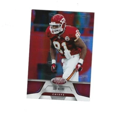 2011 Certified Mirror Red #76 Tony Moeaki /250 KANSAS CITY CHIEFS - Image 1 of 2