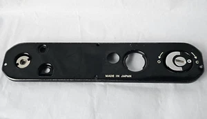 Cache boîtier plaque inférieure noir pour appareil photo Nikon F2 F2 OEM - Fabriqué au Japon #2 - Photo 1 sur 13