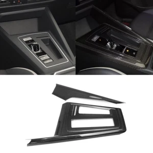 For VW Golf MK8 GTI 2022-2024 Central Console Gear Shift Panel Trim Carbon Fiber - Picture 1 of 14