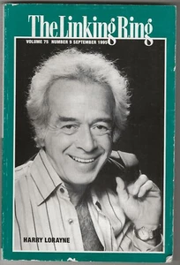 The Linking Ring Magic Magicians Magazines 1995 September - Picture 1 of 1