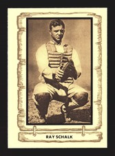 1982 Cramer Baseball Legends #NNO Ray Schalk    Chicago White Sox