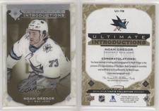 2019-20 Ultimate Collection Introductions Gold Noah Gregor #UI-78 Rookie Auto RC