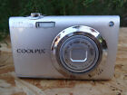 Nikon COOLPIX S4000 12.0MP Digital Camera - Champagne silver FOR PARTS REPAIR AS