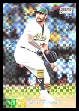 2020 Topps Stadium Club Chrome Sean Manaea  X-Fractor 78 Oakland Athletics