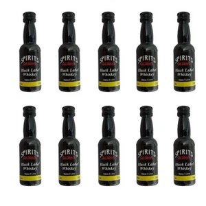 10X Spirits Unlimited Black Label Whisky Essence 50 ml hace 5 litros cerveza casera - Imagen 1 de 4