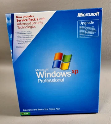 Microsoft Windows XP Professional Upgrade (License + Media) {1 User/s} - Image 1 of 4