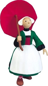 Becassine mit Regenschirm Kunststoff Figur Plastoy Neu - Bild 1 von 1