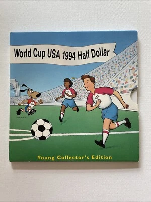 1994-D WORLD CUP HALF DOLLAR COMMEMORATIVE - YOUNG COLLECTOR'S SET - Image 1 of 4