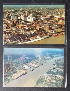 Lote postal recuerdo postal vintage vista aérea móvil AL-Alabama - Imagen 1 de 3
