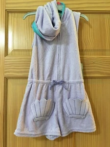 NWT Disney Store Ariel swim cover up 4,5/6,7/8,9/10 Girls UPF 50+  - Picture 1 of 1