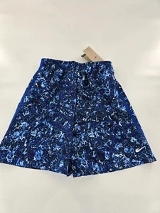 New Nike Boys Dri-FIT Training Shorts RN56323 BLUE Pockets Size KIDS XL - Picture 1 of 11