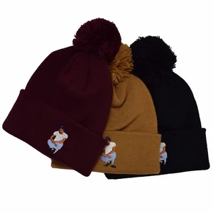 Actual Fact Kendrick Lamar Kneel DAMN Bobble Pom Pom Beanie Hat - Picture 1 of 7