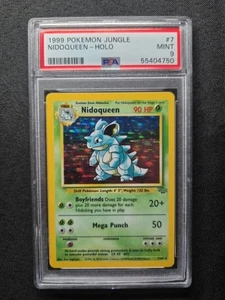 1999 Pokemon Jungle #7 Nidoqueen Holo PSA 9 Card MINT - Picture 1 of 2