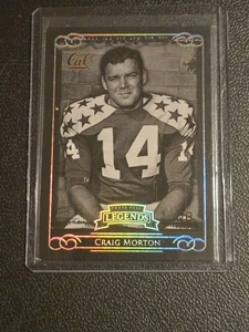 2008 Press Pass Legends #57 Craig Morton Silver Holofoil #/499 - Picture 1 of 2