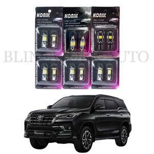KONIK LED Interior Rego Reverse Light Package for 2021+ Toyota Fortuner GX GXL - Picture 1 of 2