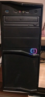 Computer PC Assemblato Tower i3-6100 8GB DDR4 256GB SSD W11Pro DVD - Immagine 1 di 3