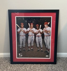 Big Red Machine Signed PhotoFile 16x20- 4 Inscriptions- Fanatics Authenticated - Picture 1 of 6