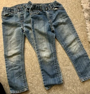 Children’s Place Bundle Of 2 Jeans Boy Adjustable Waist - Picture 1 of 2