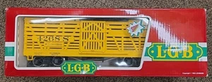 LGB 4268S Stock Car with Animal Sound in Original Box - Picture 1 of 11