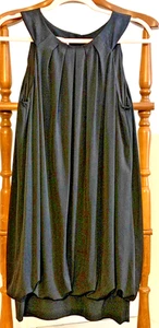 NWT Maggy London 12P Black Halter Dress Banded Hem Petites Cocktail Formal - Picture 1 of 9