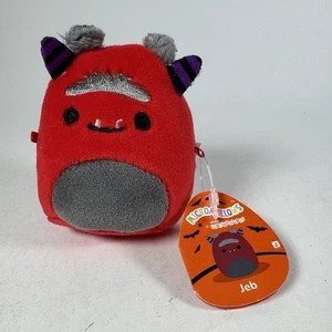 Squishmallows Peluche Micromallow Jeb Diablo Rojo 2.75" Mini Halloween Con Etiqueta - Imagen 1 de 8