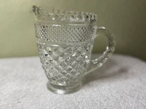 Anchor Hocking Clear Glass 1 Pint Pitcher 5.5 H X 6 4.5 Diameter - Picture 1 of 13