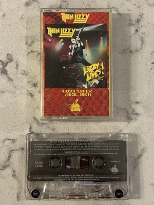 THIN LIZZY Lizzy Lives! 1976-1984 Cassette Tape - Image 1 of 2