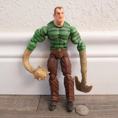 Figura de acción ToyBiz Marvel Legends Spider-Man Classics Sandman 6" 2004 Foto 1 de 2