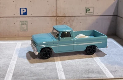 NEW 2025 Majorette RIDE NOW  CHEVROLET C10 TEAL - Image 1 of 4
