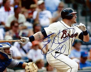 Autographed Eric Hinske Atlanta Braves 8x10 Photo w/ COA - Picture 1 of 1