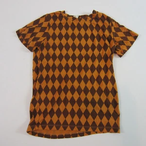 kate quinn boy's shirt diamond 8y brown - Picture 1 of 5