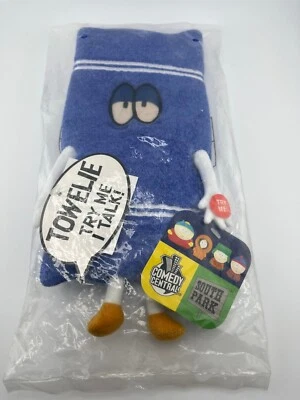 South Park Talking TOWELIE Plush 2002 Comedy Central Works Great - Image 1 of 4