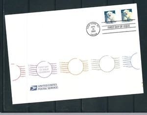 US SC # 4387 And 4398 Polar Bears FDC . Ceremony Program . USPS - Picture 1 of 2