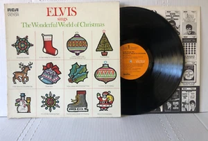Elvis Presley ELVIS SINGS THE WONDERFUL WORLD OF CHRISTMAS 1971 RCA VG/VG+ - Bild 1 von 8