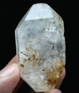 NATURAL Unique Skeletal Elestial Quartz Crystal Point Stone Mineral Specimen - Picture 1 of 16