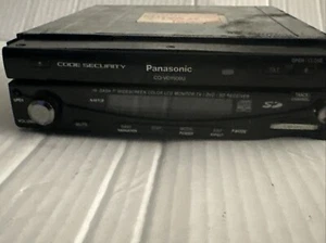PANASONIC - CQ-VD7500U- RADIO CAR UNTESTED AS IS Bonus Cq-vd7700u User Manual - Picture 1 of 10