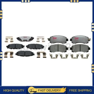 Juego de 2 juegos de pastillas de freno delanteras traseras Raybestos para Subaru Impreza 2017 2018 2019 Foto 1 de 4