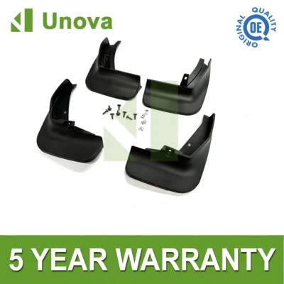 Tailored Mud Flaps Set of 4 For Volkswagen Tiguan 2017-2023 Unova - Image 1 of 4