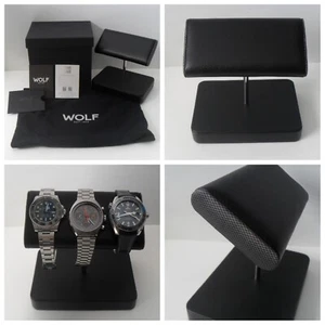 WOLF Signature Viceroy doppio supporto orologio 487102 può contenere fino a 3 orologi nuovo - Foto 1 di 24