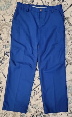 Izod Golf Pants Men's 34x30 Navy Slim Fit Stretch Casual Lightweight NWOT  - Image 1 of 4