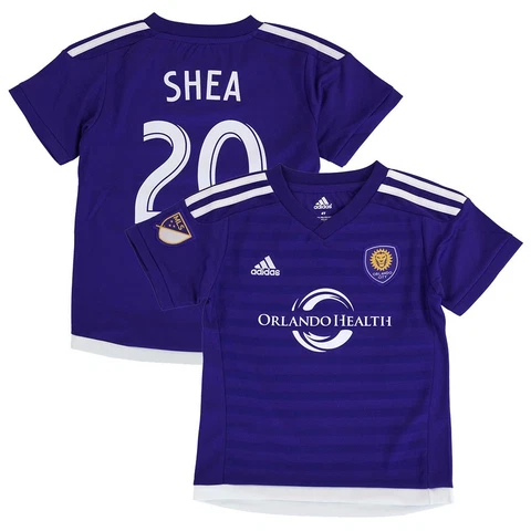 Brek Shea MLS Adidas Orlando City SC Home Purple Replica Jersey Toddler (2T-4T) Cover