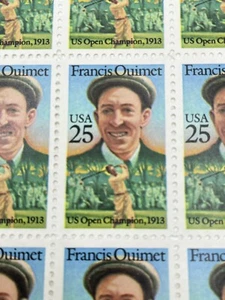 Francis Ouimet US Open Golf Commemorative 50 Stamp Sheet. Mint. Greatest Game - Picture 1 of 10