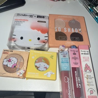 Nuevo en caja Hello Kitty The Creme Shop maquillaje facial belleza lote paquete conjunto de regalo Foto 1 de 4