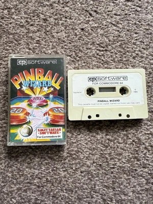 Pinball Wizard C64 Commodore 64 Game (1984) game tested vgc  - Image 1 of 4