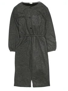 Zara Girls Gray Jumpsuit 13 - Picture 1 of 2